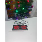EVİMOBİ DESİGN METAL MUMLUK NOEL BABA YILBAŞI KONSEPTİ HEDİYE