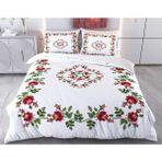 Evine Moda Çiçekler Dijital Baskılı 3D 3 Boyutlu Çift Kişilik Nevresim Takımı Kod: Loren - Renkli - 200 x 220 cm