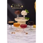 Eviniz güzel 6 Lı Cam Ayaklı Kahve Yanı Sunum Kasesi Lokumluk & Tatlılık 75ml
