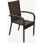 Evinizin Atölyesi 2 Adet Rattan Sandalye, Bahçe Sandalyesi, Balkon Sandalyesi, Sandalye
