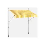 Evinizin Atolyesi Teleskopik Tente Sari-Beyaz 250X130 Cm.