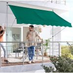 Evinizin Atölyesi Teleskopik Tente Yeşil 300X130 cm