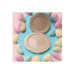 Evinizin Yardımcısı Mika Tabak& Parti Tabak& Doğum Günü Tabak & Plastik Tabak Pudra Pembe 19 Cm - 6 Adet