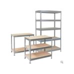 Evinizin_Atolyesi Metal Raf Sistemi Yük Rafı 5 Raflı 875Kg 176X90X45