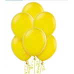 Evinss Doğum Günü Konsept Metalik Balon Sarı 100 Adet Balon Süsleme