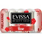 Evissa Bitkisel Gül Sabunu Eşsiz Parfüm Deneyimiyle 100 g Yumuşaklık Hissi