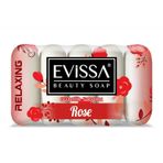 Evissa Güzellik Gül 5 × 55 gr El Sabunu