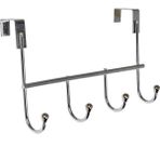 Evistro Kapı Arkası Askılık 4 Kancalı Metal