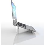 Evistro Laptop ve Notebook Altlığı Standı Mat Siyah