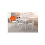 Evistro Ortadan Açılır Büyüyen Ahşap Yemek Masası Mermer Desenli 60x100cm SADECE MASA FİYATIDIR