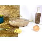 Evita İstiridye Gold Granit 28 cm Basık Tencere