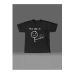 EVIus Oversize Pls Use It Baskılı Bisiklet Yaka T-Shirt