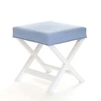 Evka Bench Light Mavi Puf