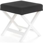 Evka Bench Light Siyah Puf