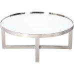 Evka Dream Camlı Metal Orta Sehpa