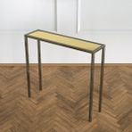 Evka Shiny Dresuar Eskitme Pirinç Ayna Tabla