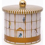 Evle Birdcage 2.1 lt Topuzlu Yuvarlak Saklama Kabı