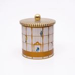 Evle Birdcage 2.4 lt Topuzlu Yuvarlak Saklama Kabı