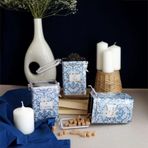 EVLE Dikdörtgen Kilitli Saklama Kabı 75x100x150 3 lü Set, Azulejos TCS ERB21T0