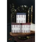 Evle Dikdörtgen Saklama Kabı 80X120 3 Lü Set, Elegance