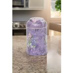 Evle EF084-28 Flower Purple Desenli Baharatlık