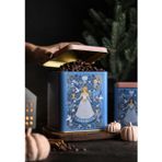 EVLE Er024-u9 Tales Cinderella Desenli Kare Metal Saklama Kabı 12x12 Cm