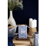 Evle ER043-4B Azulejos Live Desenli Dikdörtgen Metal Saklama Kabı