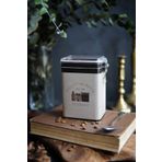 EVLE Er043-7f Coffee Desenli Dikdörtgen Metal Saklama Kabı 8x10cm