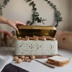 Evle ER061-9G Terrazzo Cream Desenli Ekmeklik