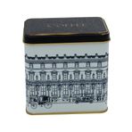 Evle ER205-3A City Sugar Desenli Kare Metal Saklama Kabı