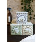 Evle ERB36U3 Dikdörtgen Saklama Kabı 80X120 3 Lü Set, Forrest - Renkli