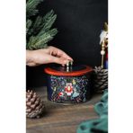 EVLE Metal Çok Amaçlı Saklama Kabı 14x10 Cm, 1.3 Litre, Tales Nutcracker Er141-v1