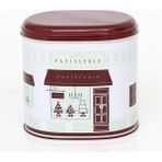 Evle Patisserie Bordo Ev Oval Saklama Kabı 108X150X130 mm 1,7 Lt EF004-F7