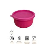 EVLE x VipAhmet Vakumlu Saklama Kabı, 0,50 lt, Pembe