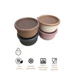 EVLE x VipAhmet Vakumlu Saklama Kabı 4'lü Set, 0,30 lt