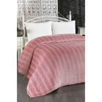 Evlen Home Collection Mayer Supersoft Yumuşak Çift Kişilik Battaniye 180X230 cm - 180 x 230 cm - Pudra