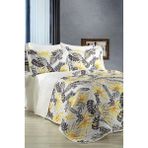 Evlen Home Collection Pamuklu Ranforce Kumaş Hira Kapitone Yatak Örtüsü Çift Kişilik - 230 x 250 cm - Lacivert
