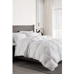 Evlen Home Collection Silikon Yorgan Çift Kişilik Antialerjik Beyaz Yumuşak Dolgulu Microfiber Kışlık Yorgan 195x215cm