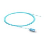 Evlere Kadar Fiber Fiber Optik Pigtail Sc/pc mm Sx 0,9mm 50/125 Om3 1 Core LS0H (1,5 Metre)