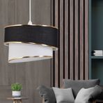 Evlight Asimetrik Sarkıt, Tekli, Siyah