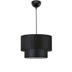 EvLight Black Pasta Sarkıt Avize