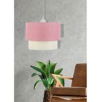 EVLight Deko Pasta Pembe-Beyaz 25'lik Sarkıt Avize