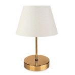 Evlight Nura Abajur Gold Beyaz & Gold