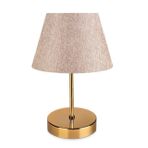 Evlight Nura Abajur Gold Gülkurusu & Gold