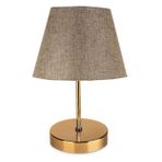 Evlight Nura Abajur Gold Kahverengi