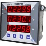 Evm-35-96 0,5 Sınıf 24V 250VAC/DC Voltmetre, Güç Kaynağıyla Kullanım - Seçenek 1