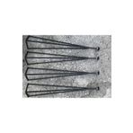 EVMİXX 4 Lü Set 60 Cm Pingolu Kütük Masa, Ahşap Sehpa, Zigon, Mobilya Ayakları, Doğal Masa Ayak