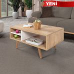 EVMO Home 2032 Venüs Orta Sehpa Safir - Beyaz