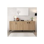 Evmo Home 4006 Deren Konsol 180 Cm Sepet - Tv Ünitesi - Yemek Odası - Kahve Köşesi
