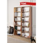 Evmo Home 8223 EVM Kitaplık , Kapaksız , 12 Bölmeli , 10 Raflı , Söğüt , Ofis , Çalışma Odası , Salon